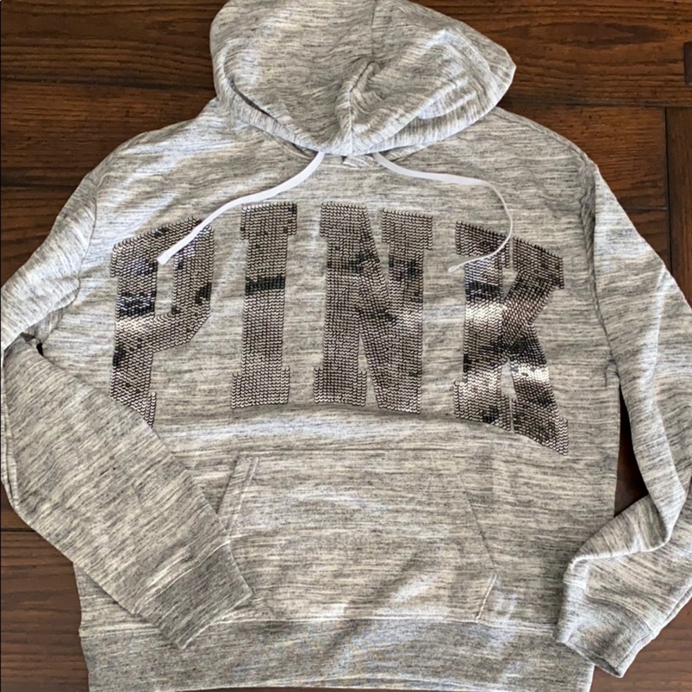 Victoria’s Secret Pink sequin hoodie